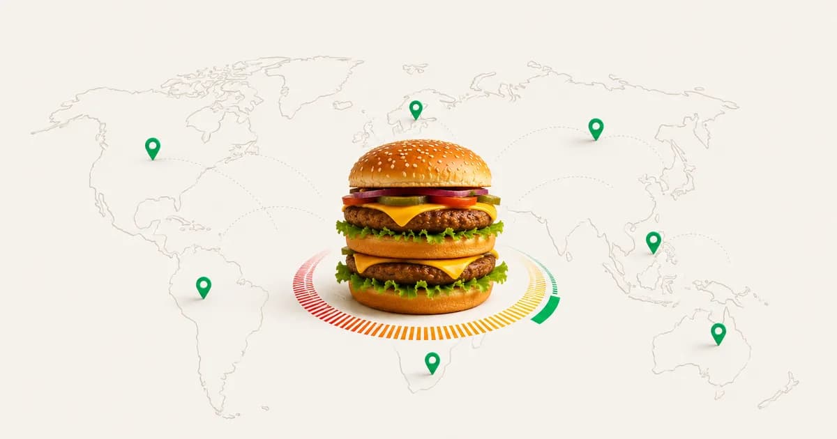 Big Mac Calories by Country: Does the Recipe Change Around the World?