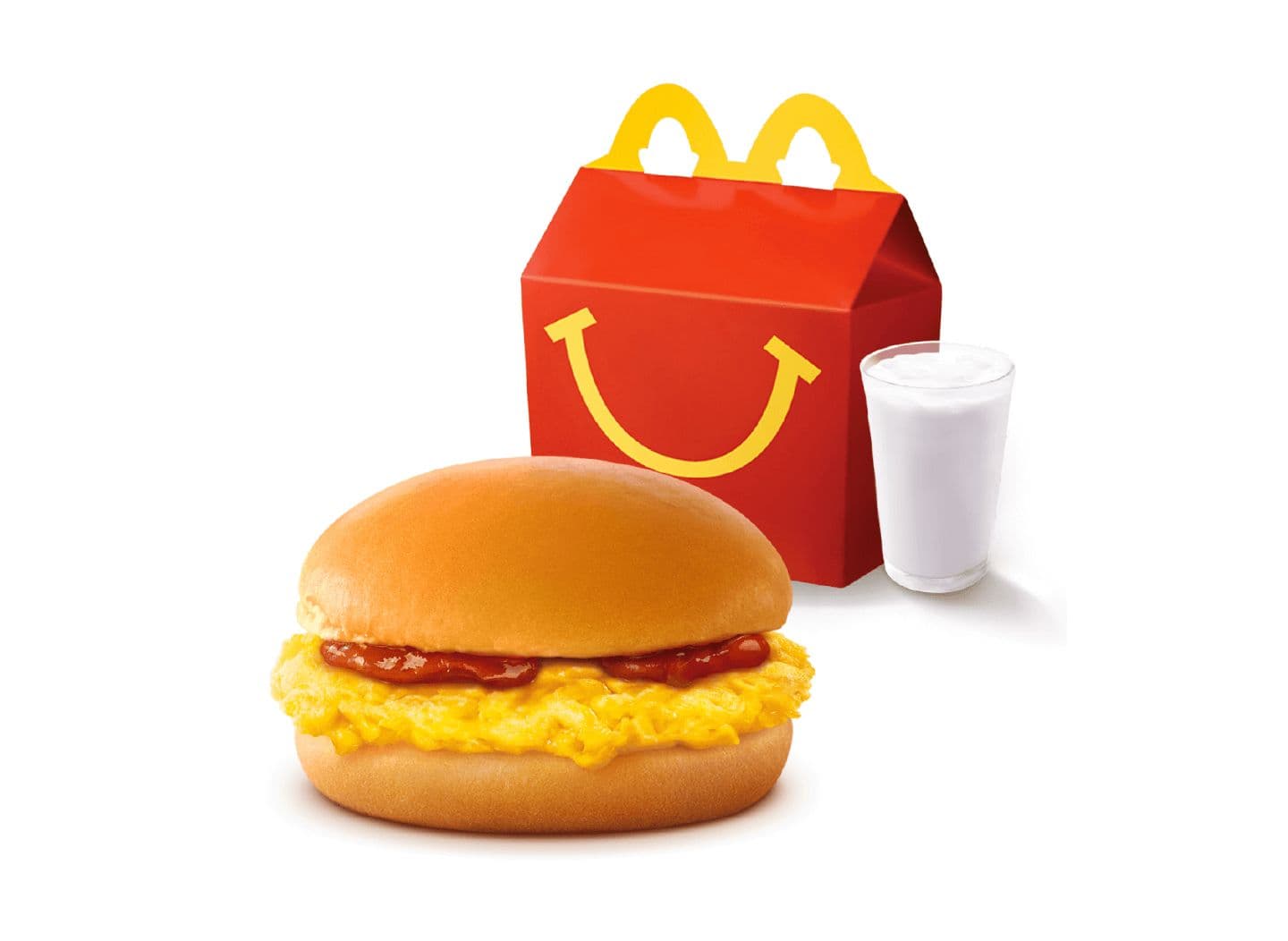 Scrambled Egg Burger Junior Happy Meal