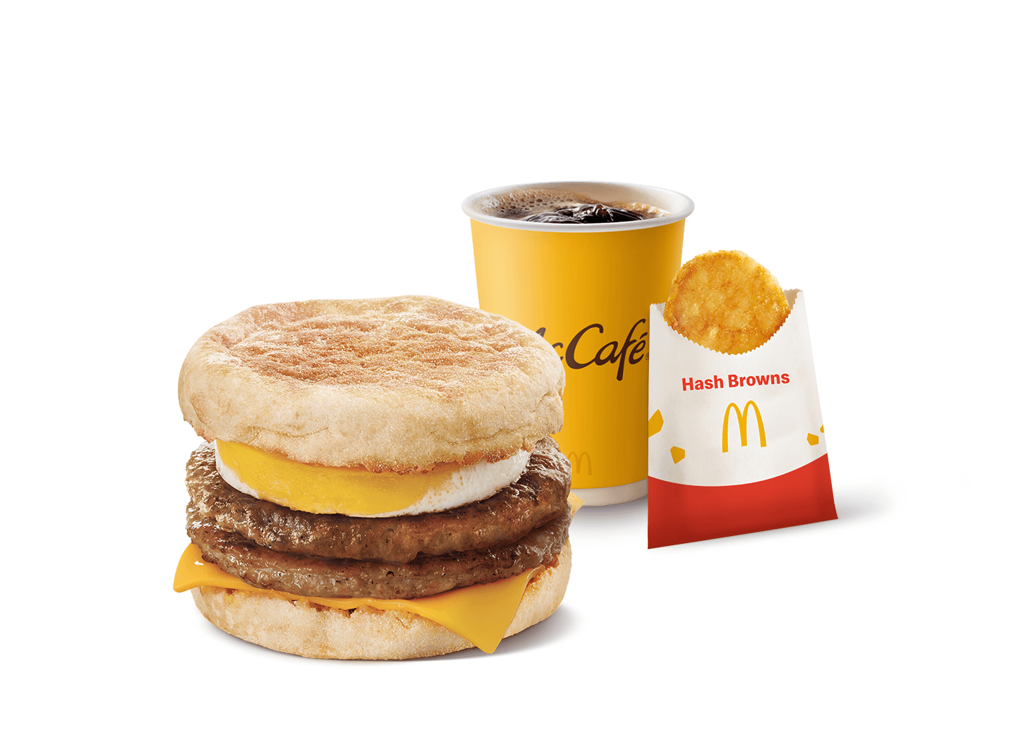 Double Sausage Egg McMuffin® Meal