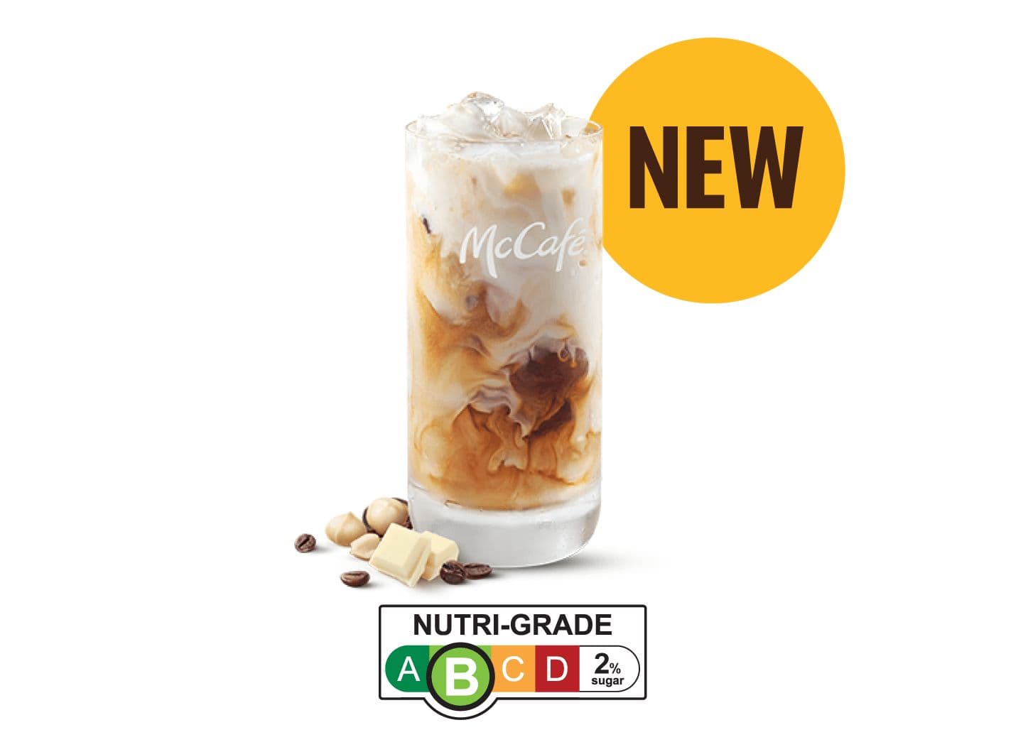 Iced White Chocolate Macadamia Latte