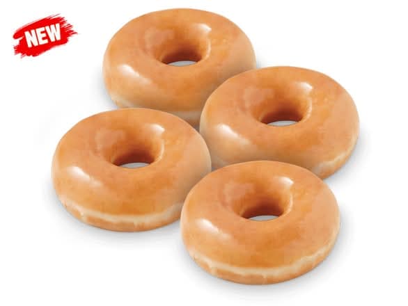 Krispy Kreme 4pc Original Glazed