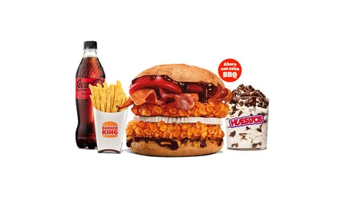 Menú Completo Grand BBQ Doble Pollo
