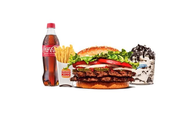 Menú Completo Doble Whopper