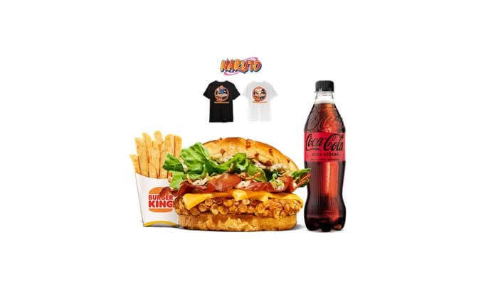 Menú CBK + Camiseta Naruto
