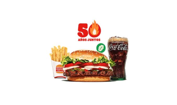 Menú Whopper® Vegetal Grande