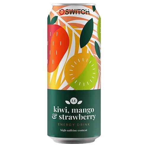 Switch Kiwi Mango & Strawberry 500ml
