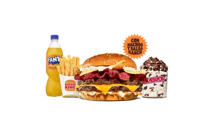 Menú Completo Wild Ranch Doble Carne