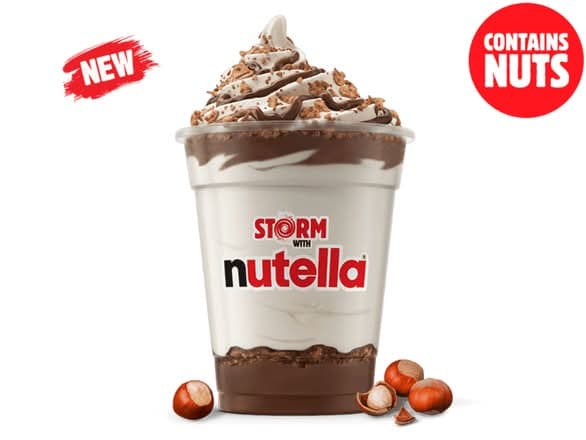 Storm with Nutella