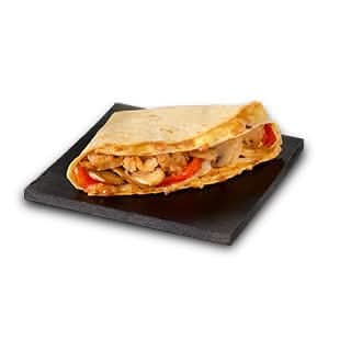 Creamy Chicken and Mushroom Wrap