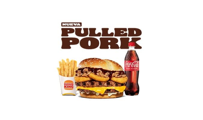 Menú Pulled Pork & Onion Doble Carne
