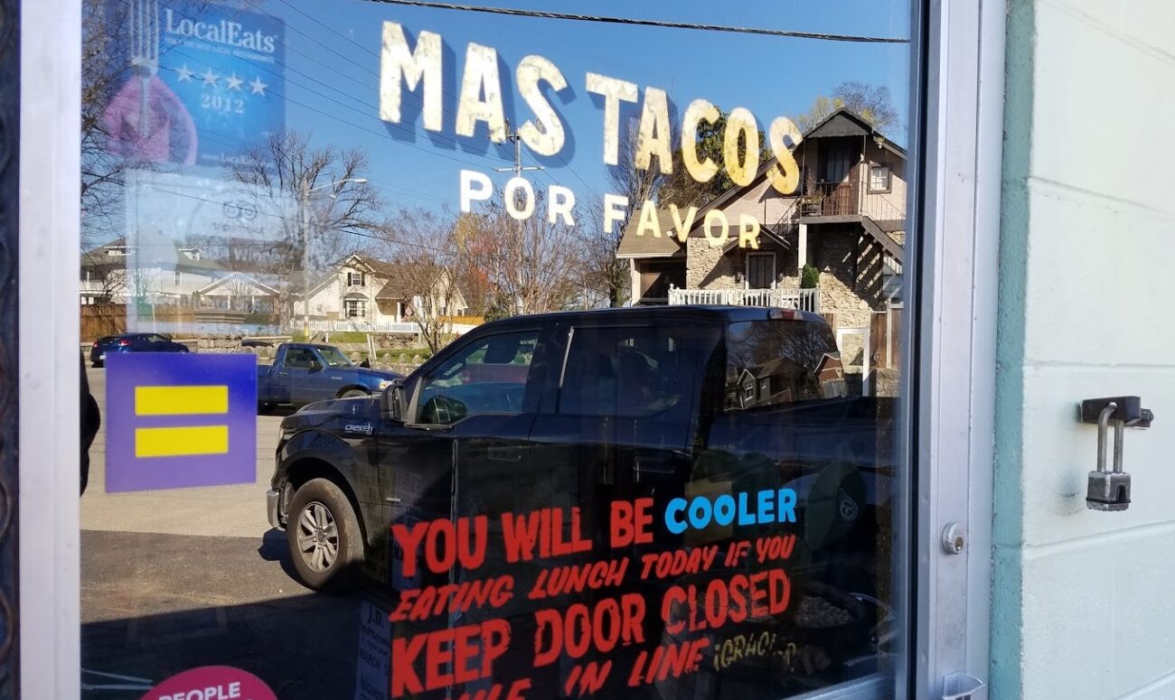 mas tacos por favor menu