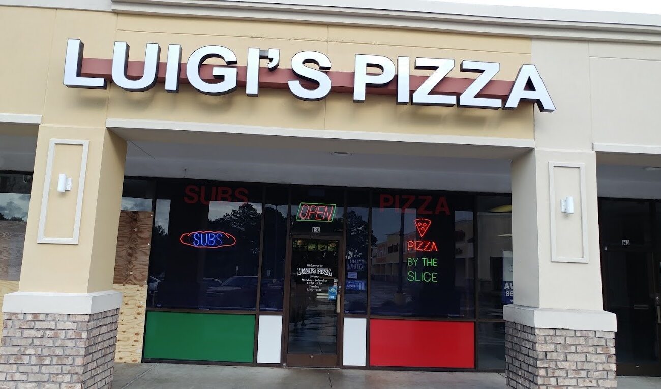 luigi's pizza morehead city menu