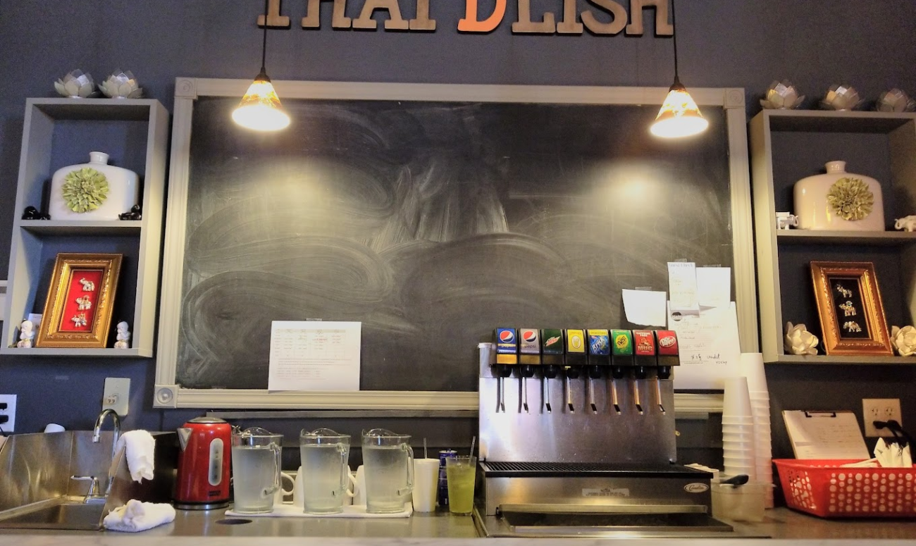 thai d'lish menu