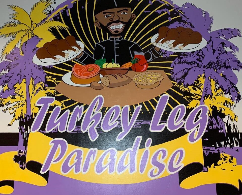 turkey leg paradise menu
